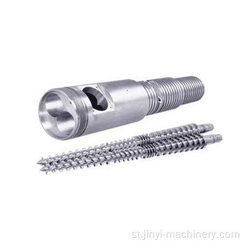 Nitrided Bimetallic Conical Twin Screw Barrel Reinfenhauser